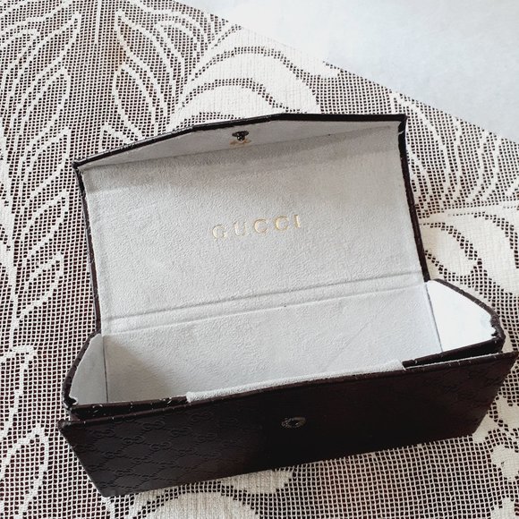 Gucci Leather Eyeglass Case - Picture 1 of 16